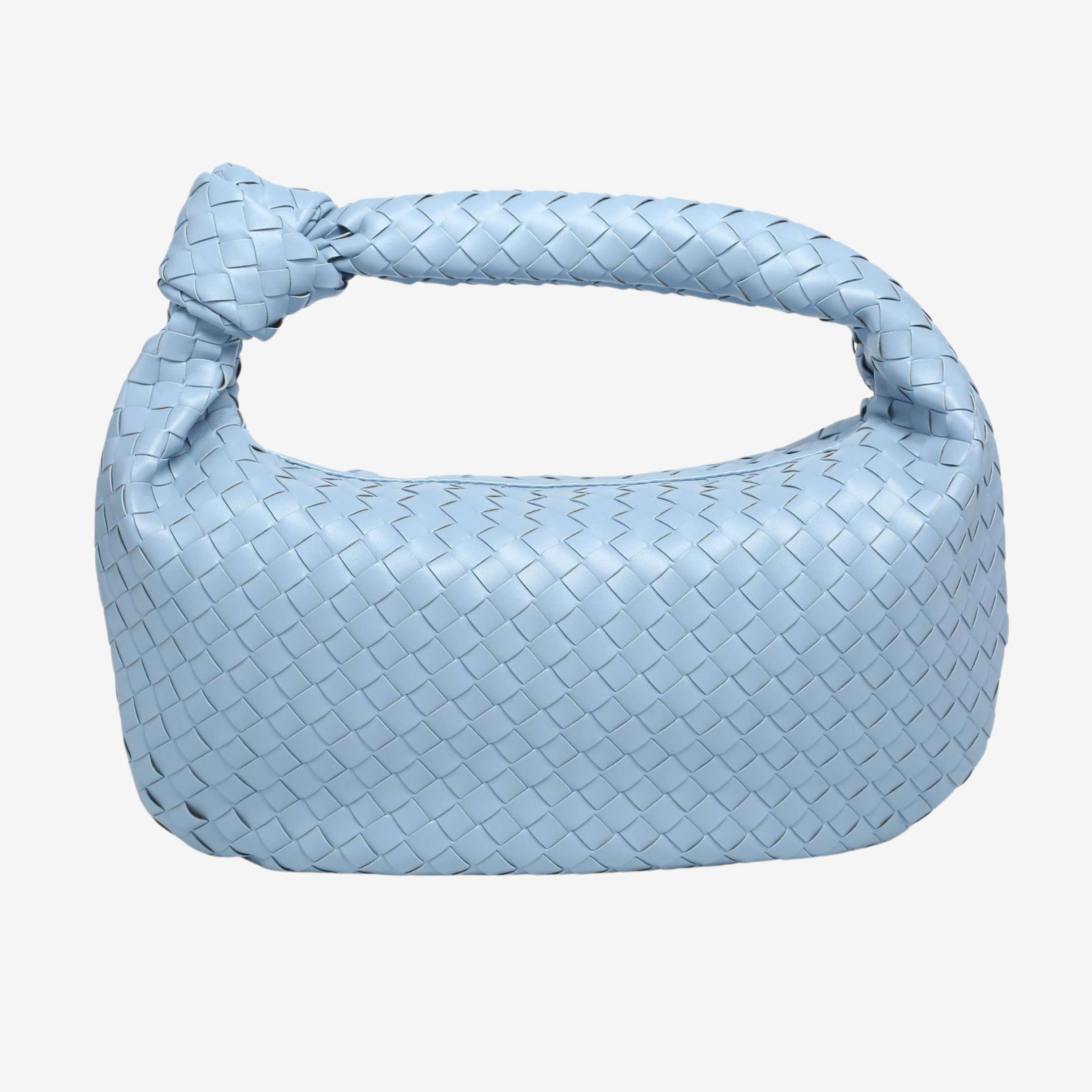 Giselle | Średnia Torba na Ramię Pleciona z Węzłem