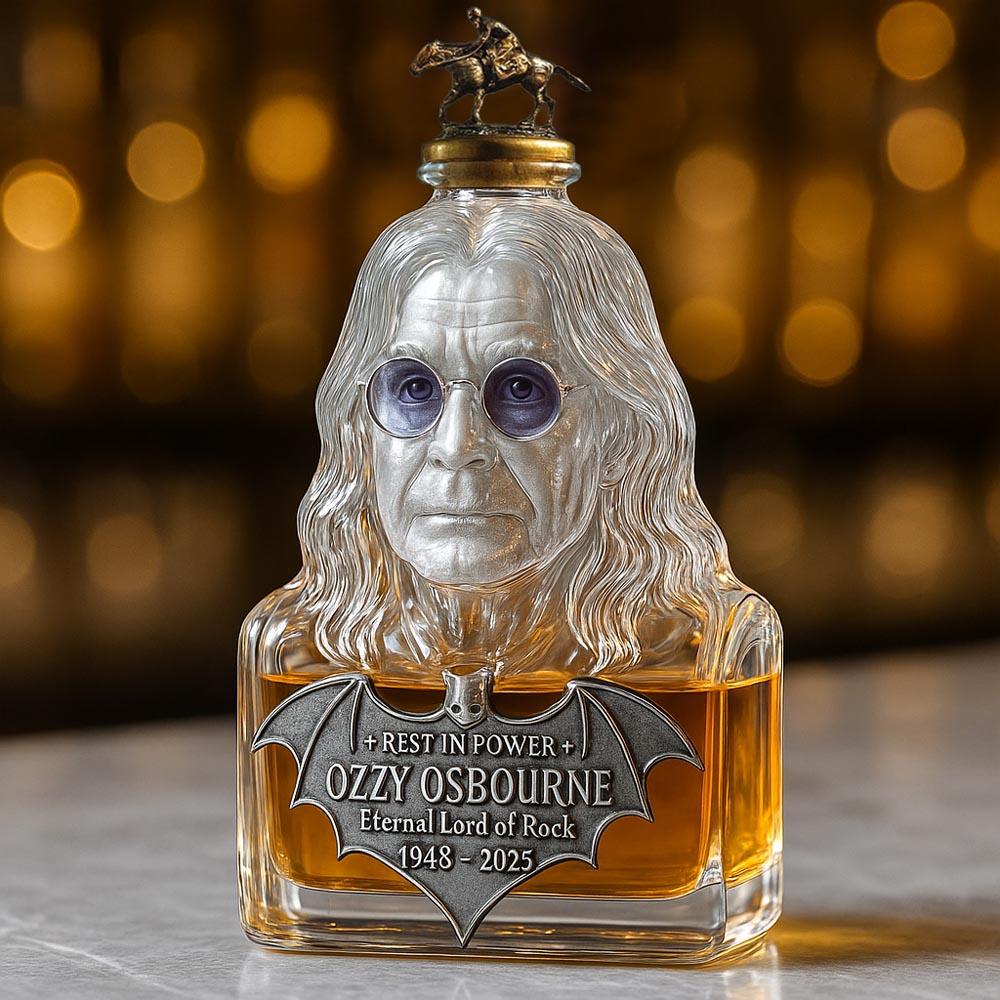 Zwiecznione w szkle — butelka whisky na cześć Ozzy'ego Osbourne'a