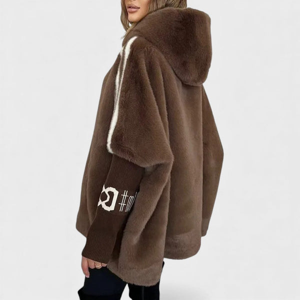 Lona - Wygodna kurtka zimowa z kapturem