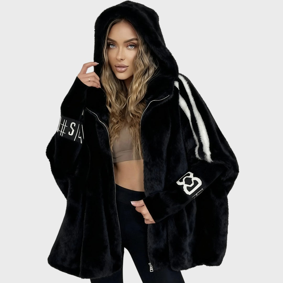 Lona - Wygodna kurtka zimowa z kapturem