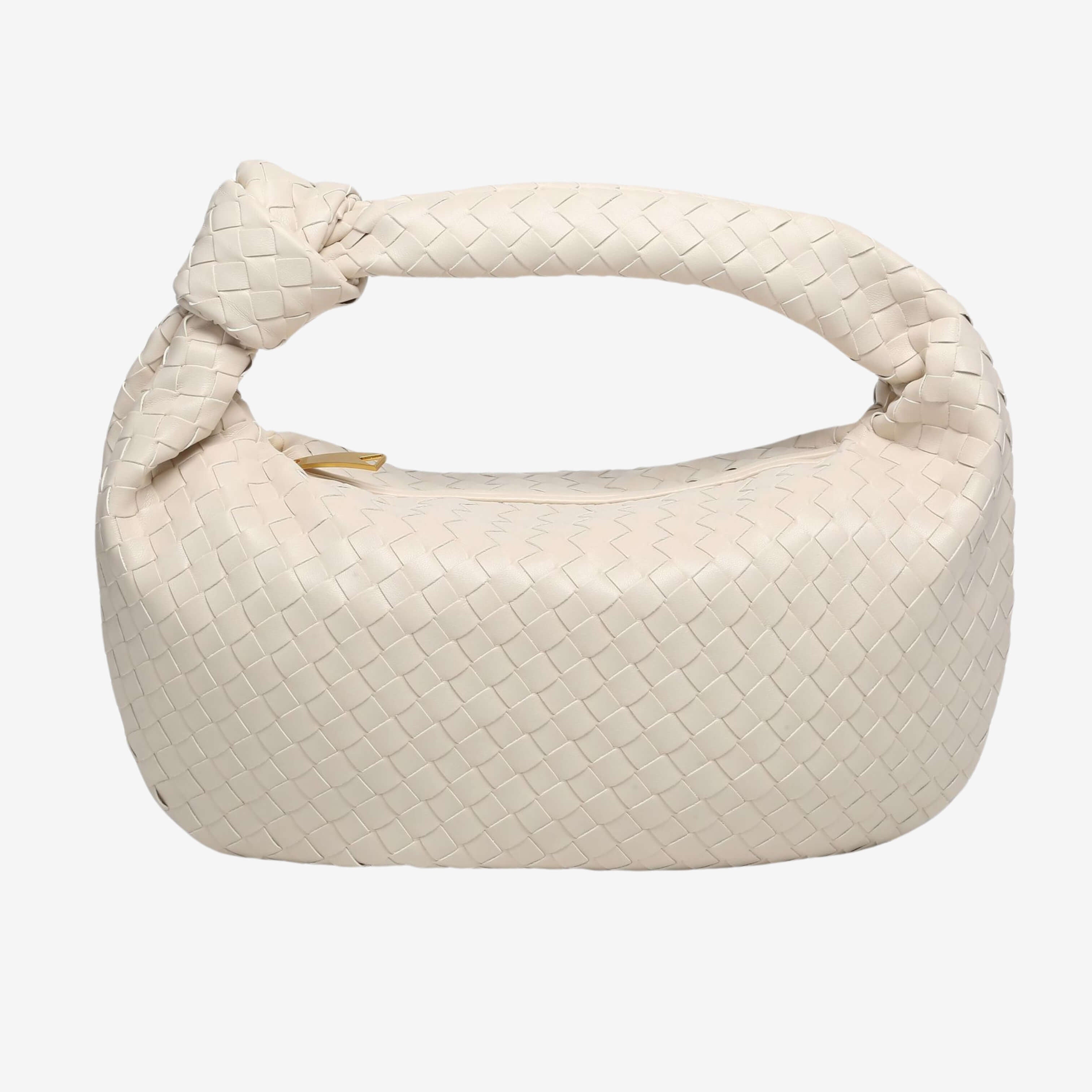 Giselle | Średnia Torba na Ramię Pleciona z Węzłem