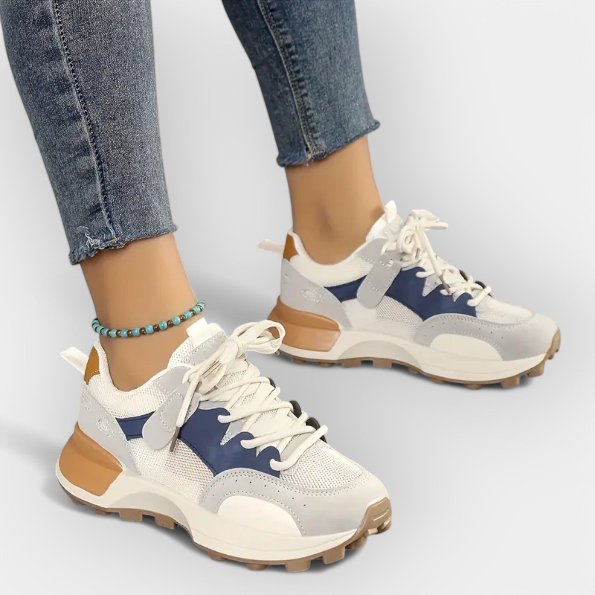 Sara - Sofistikowane Miejskie Sportowe Sneakersy Damskie