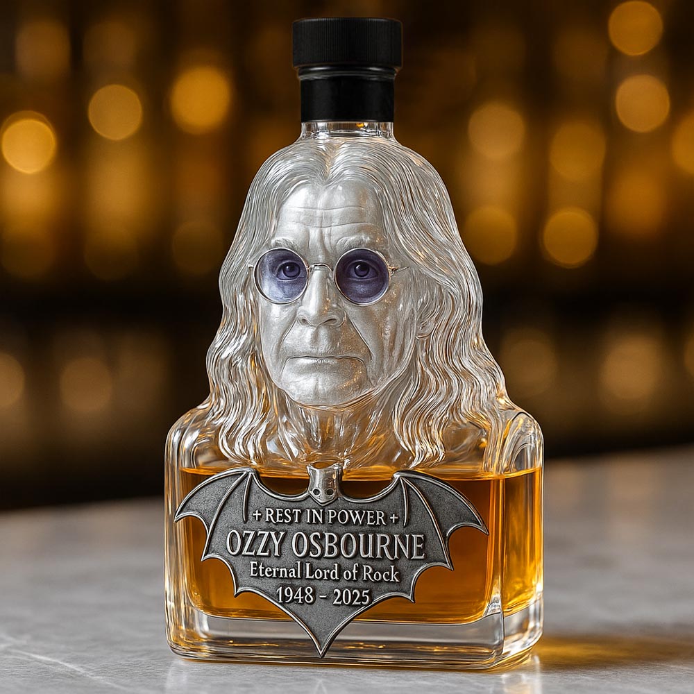 Zwiecznione w szkle — butelka whisky na cześć Ozzy'ego Osbourne'a