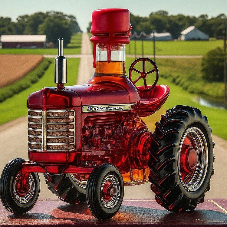 100 LET FARMALL Whisky Butelka