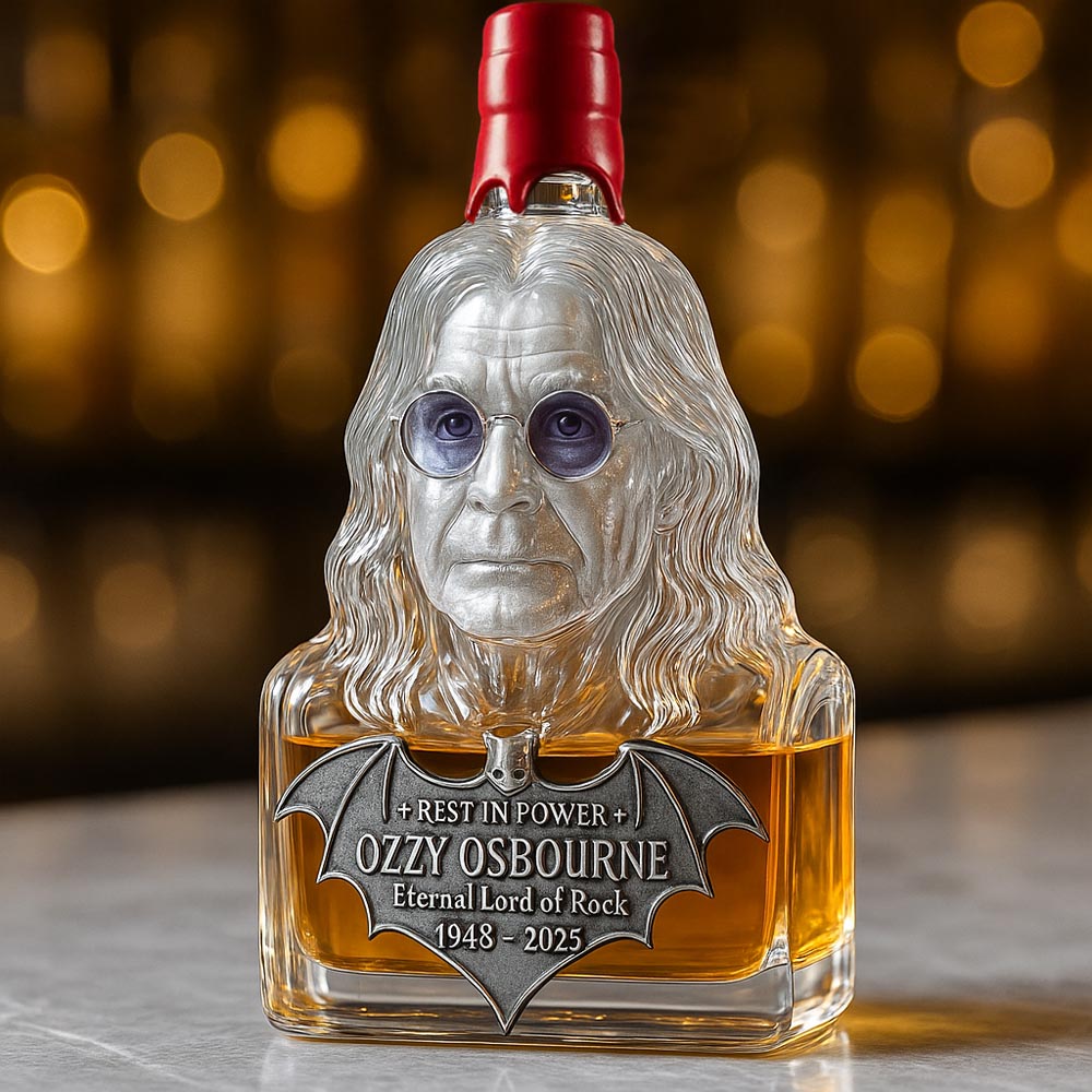 Zwiecznione w szkle — butelka whisky na cześć Ozzy'ego Osbourne'a