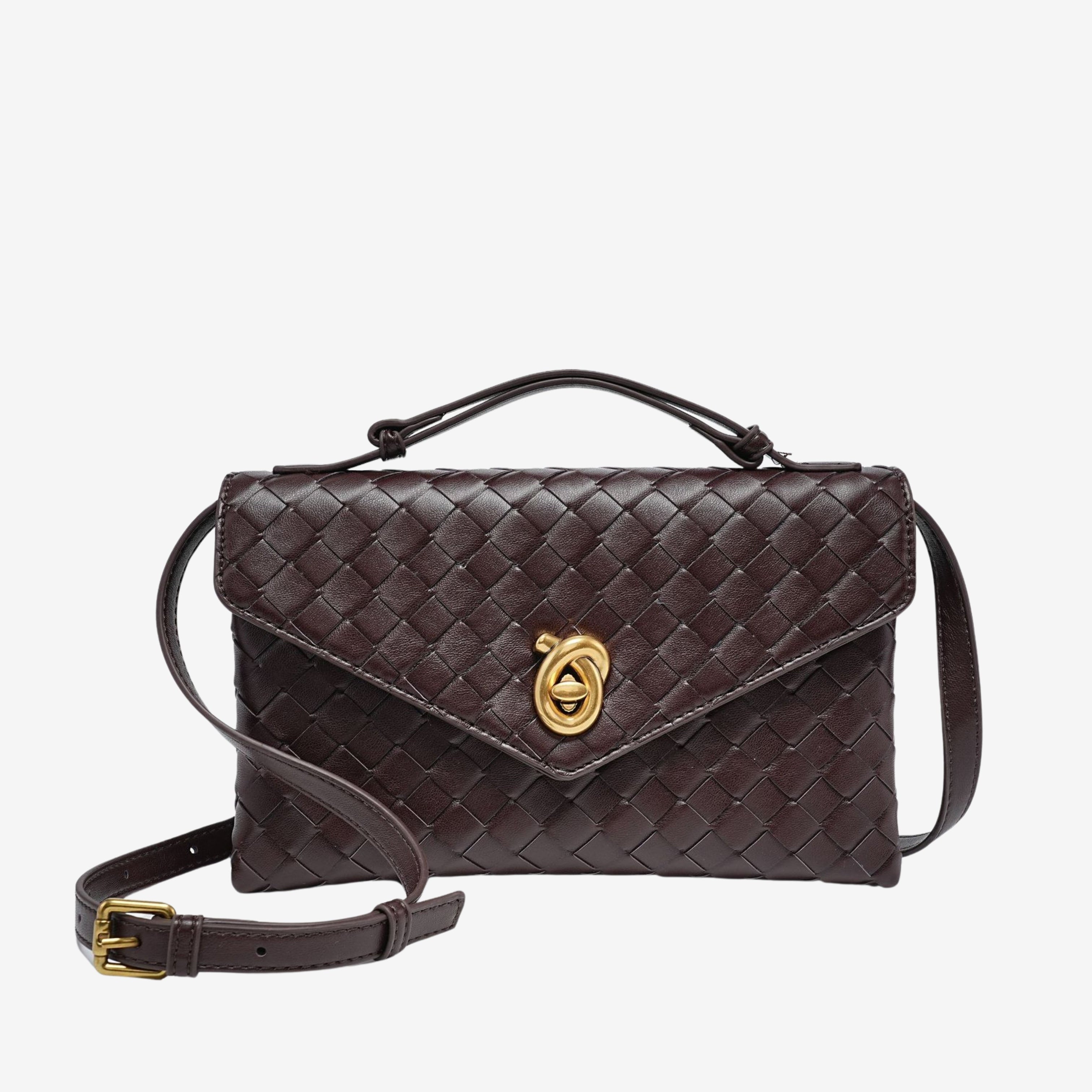 Sofia | Mini Torebka Crossbody z Teksturowanego Materiału
