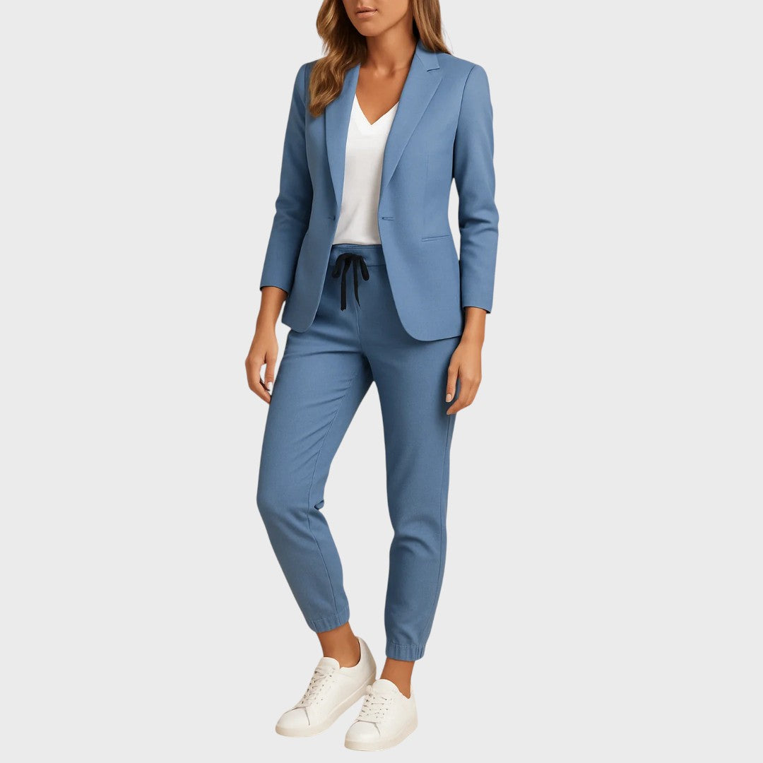 Klara - Wygodny zestaw marynarki i spodni