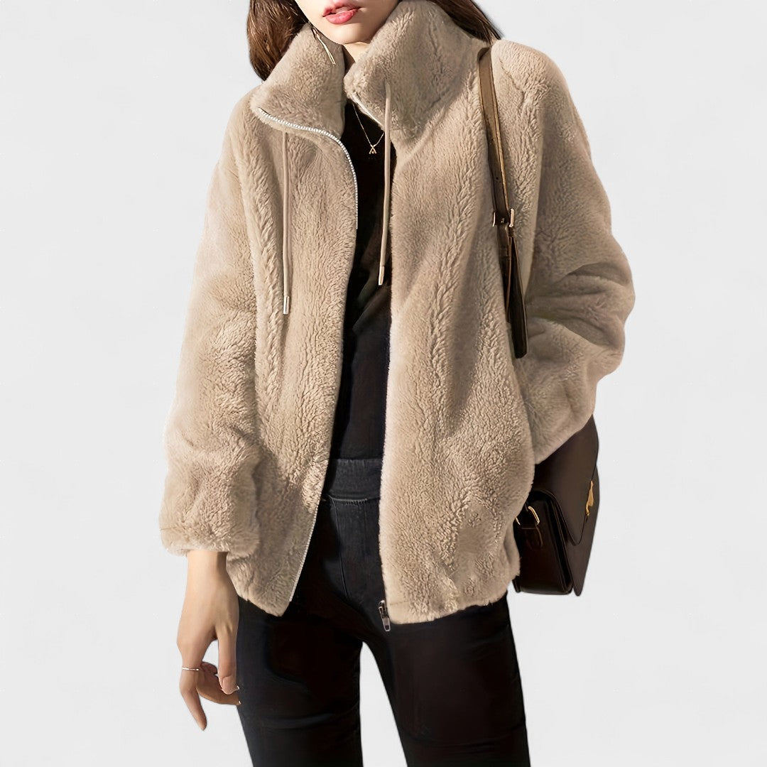 Mila - Luksusowa kurtka z zamkiem błyskawicznym