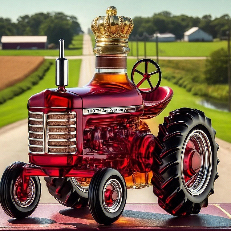 100 LET FARMALL Whisky Butelka