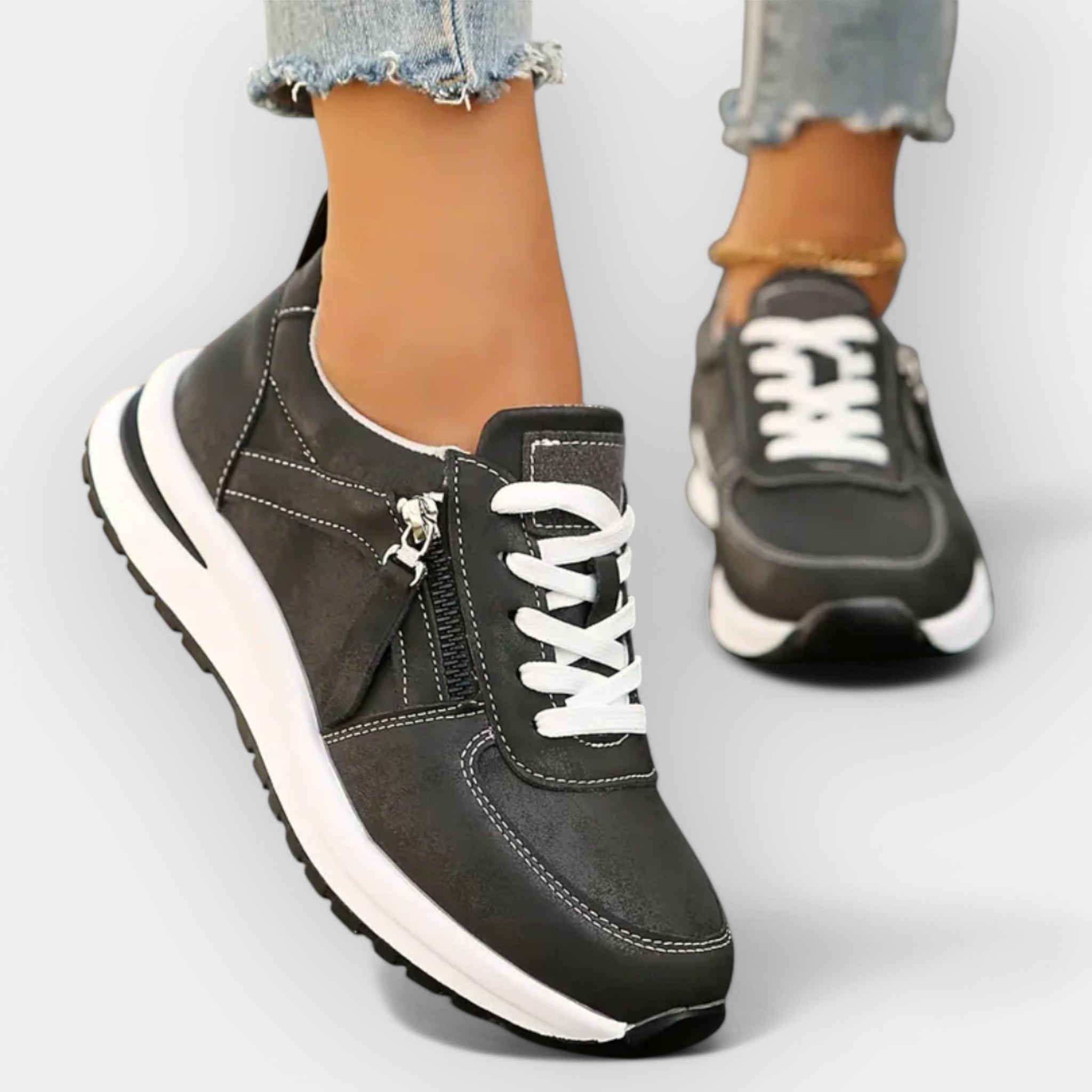 Eva - Eleganckie Ergonomiczne Sneakersy Miejskie Komfortowe