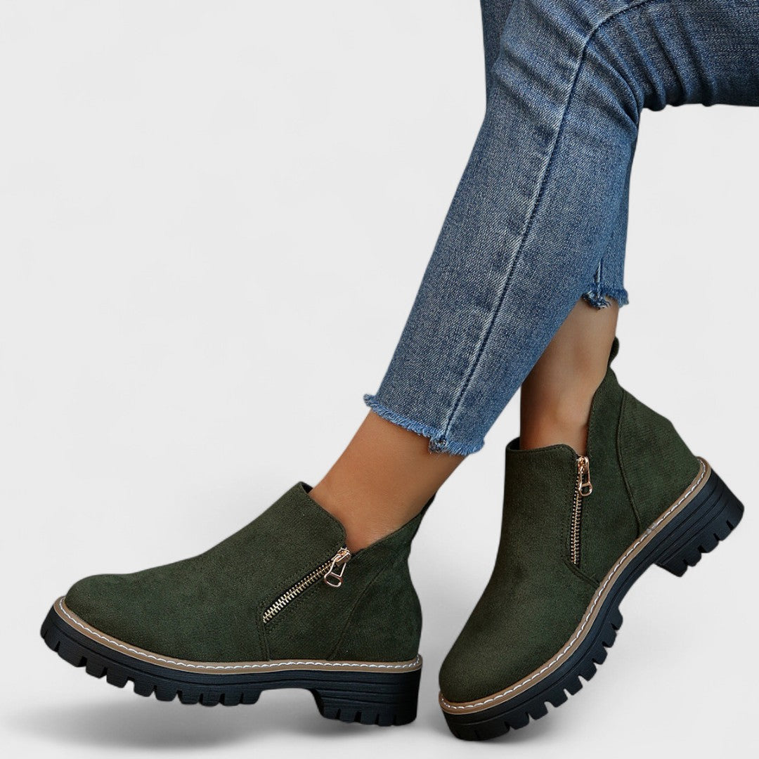 Leonora - Eleganckie botki na kostkę