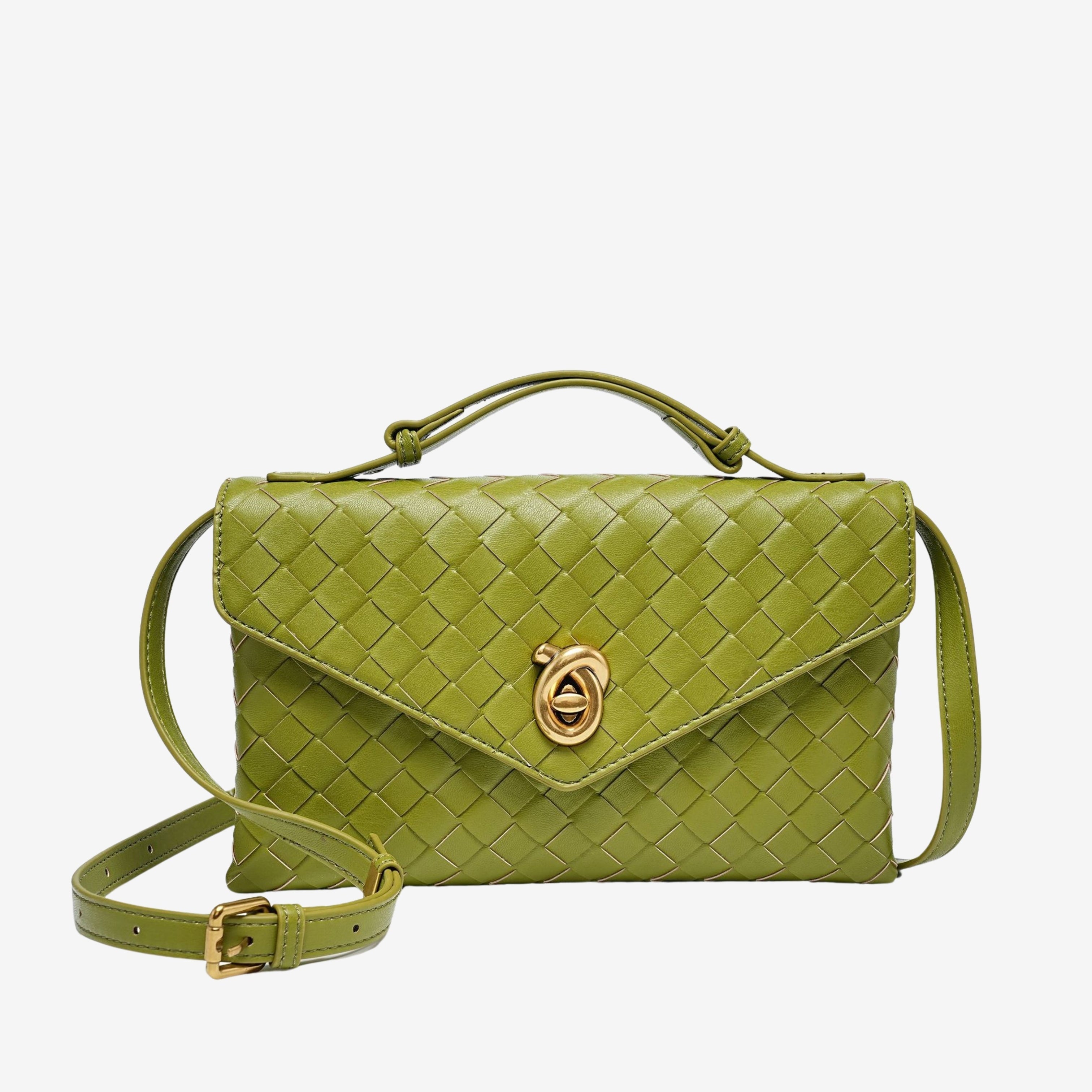 Sofia | Mini Torebka Crossbody z Teksturowanego Materiału