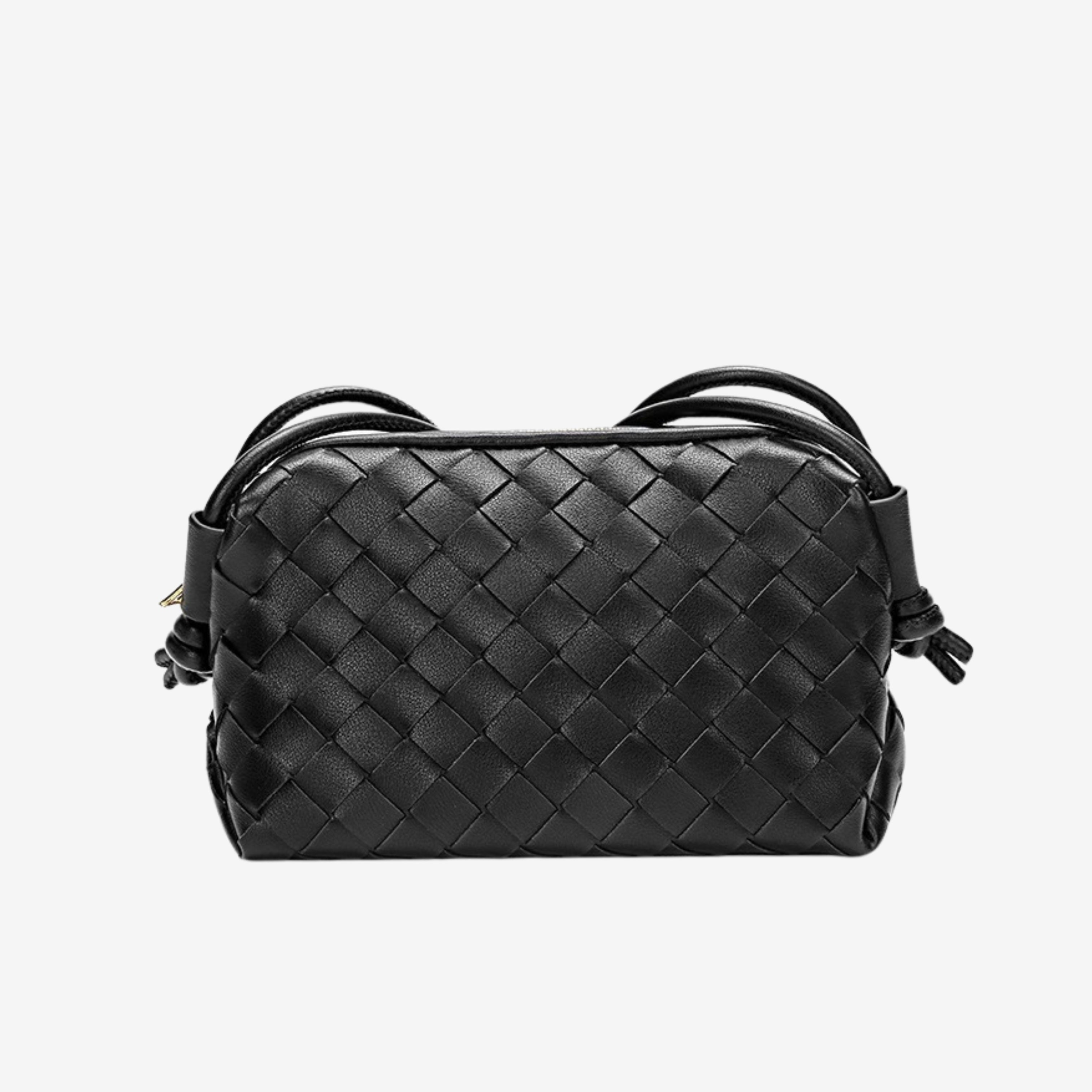 Janna | Kompaktowa torebka na ramię pleciona na co dzień