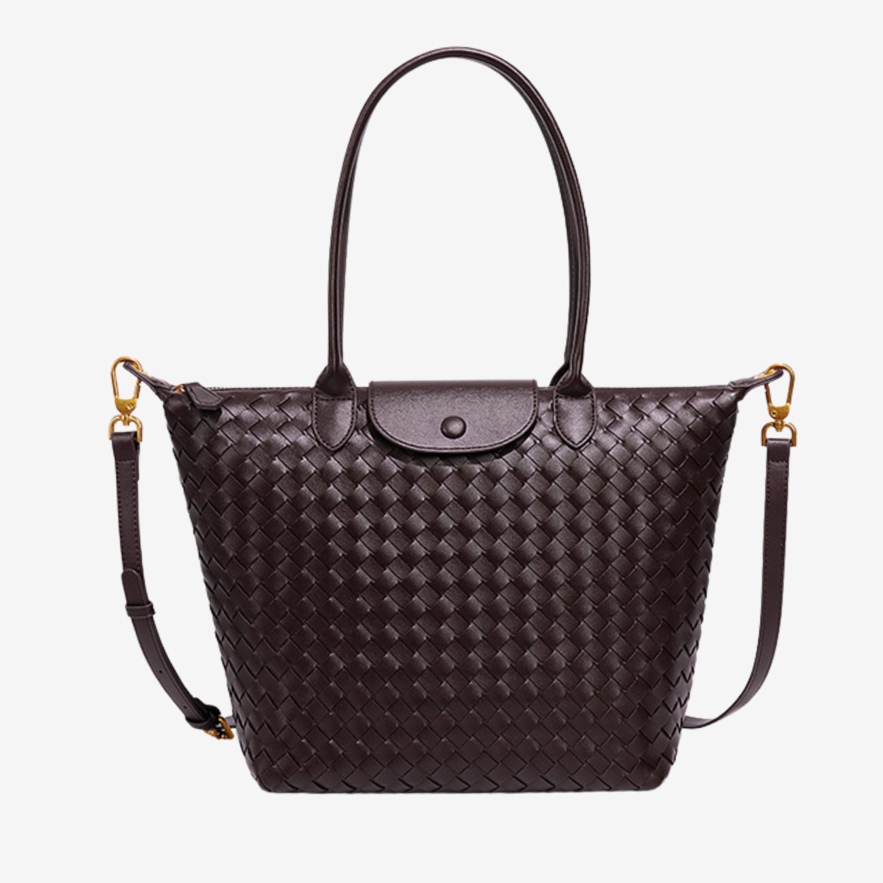 Isabelle | Przestronna Torba Tote Pleciona na Co Dzień