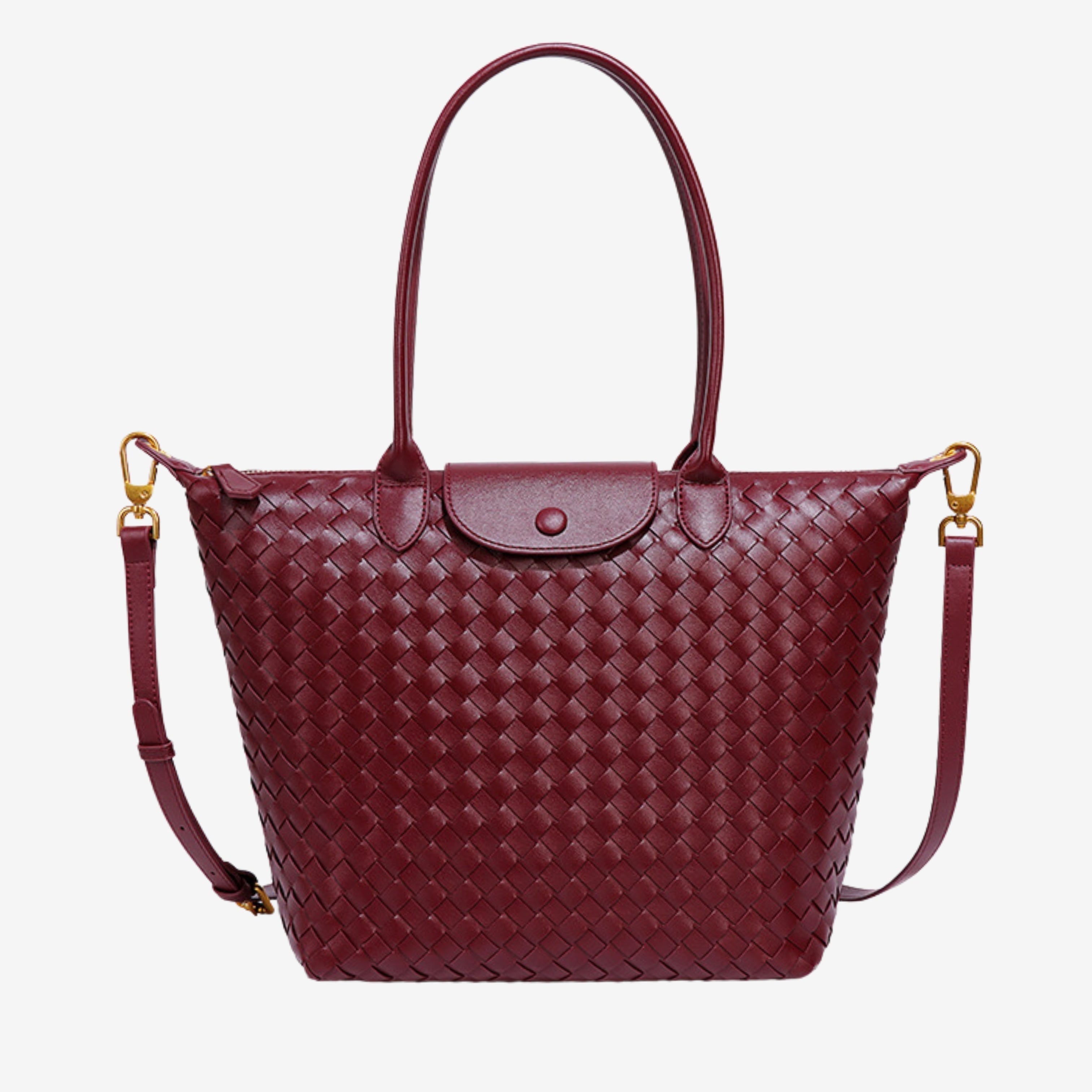 Isabelle | Przestronna Torba Tote Pleciona na Co Dzień