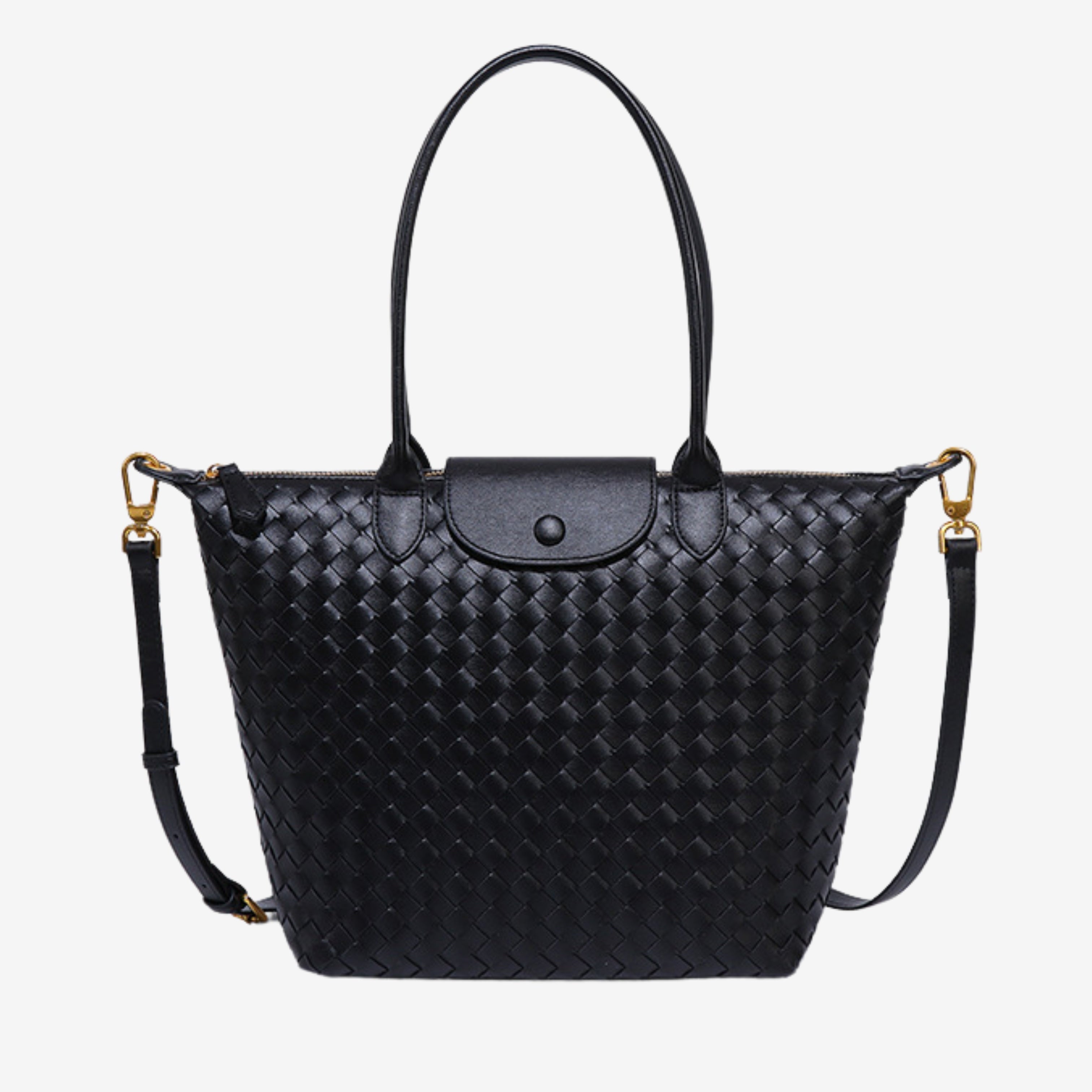 Isabelle | Przestronna Torba Tote Pleciona na Co Dzień