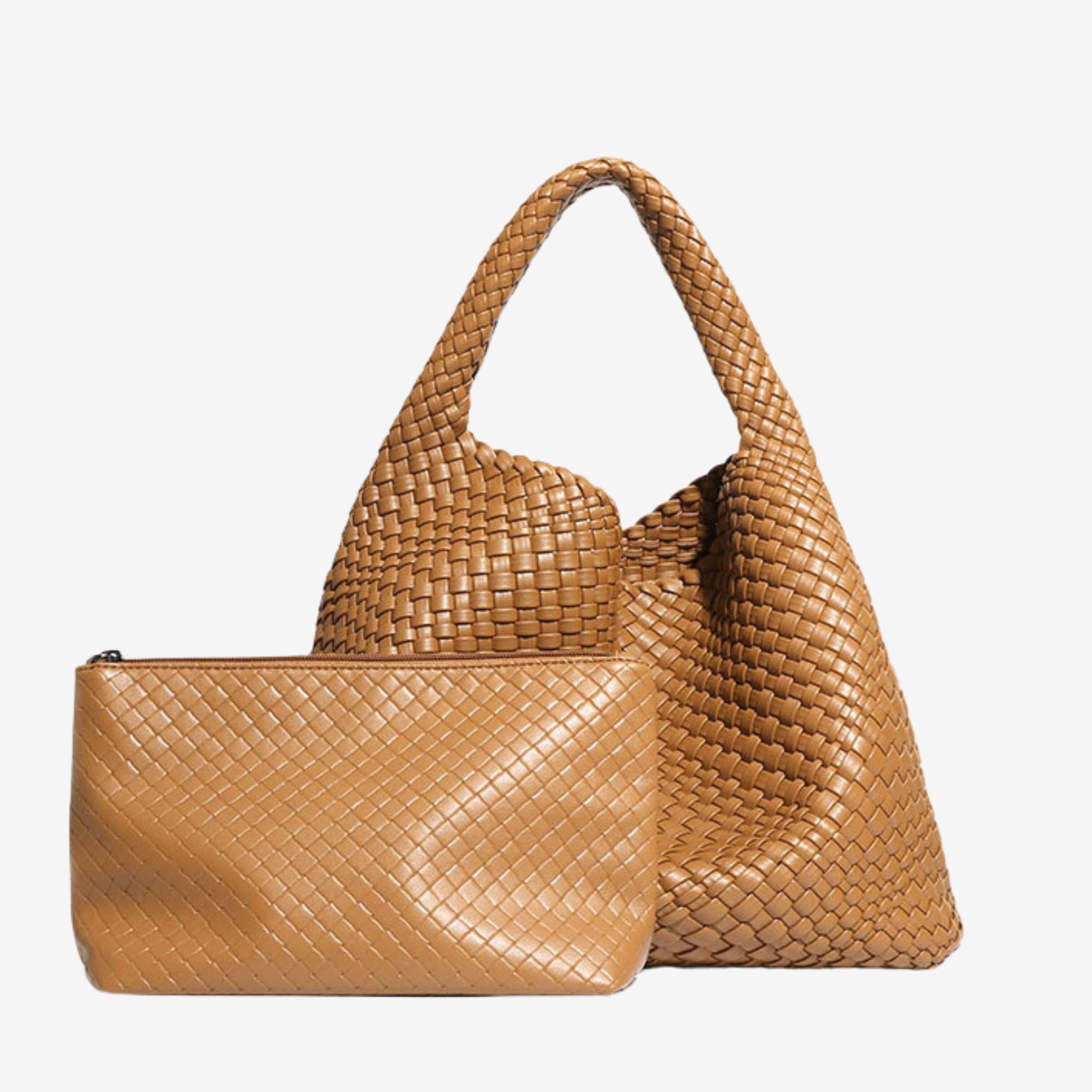 Luna | Torba Hobo Pleciona Oversized Chic