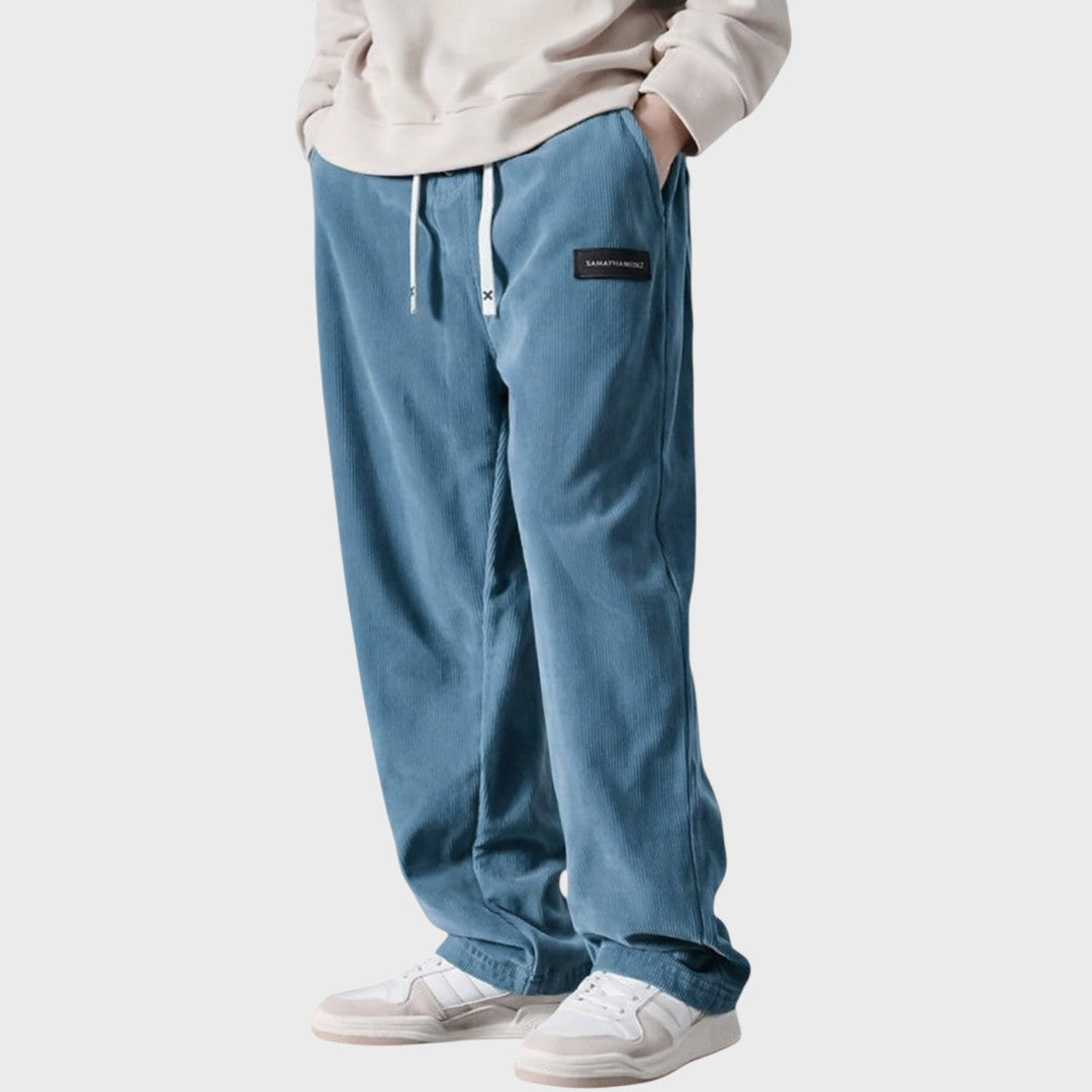 Adam - Męskie spodnie z sztruksu