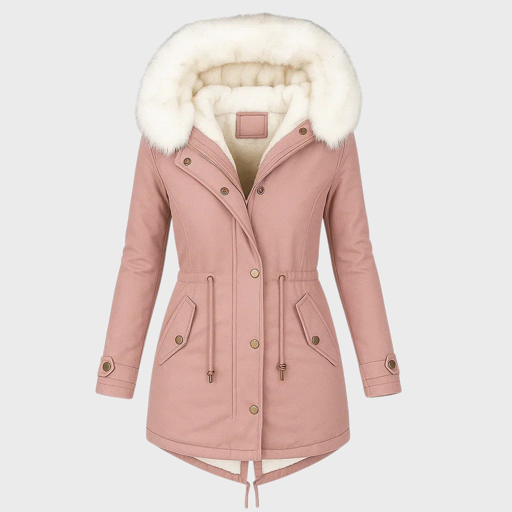 Adela - Elegancki zimowy płaszcz