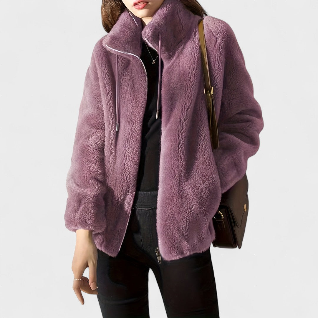 Mila - Luksusowa kurtka z zamkiem błyskawicznym