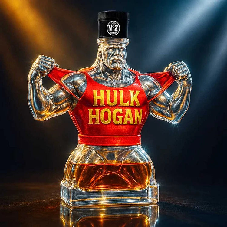 1953-2025 HULK HOGAN Pamiątkowa Butelka Whisky