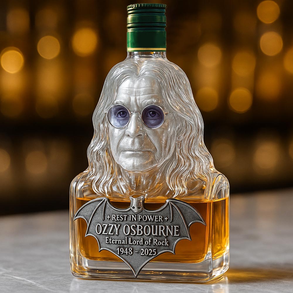 Zwiecznione w szkle — butelka whisky na cześć Ozzy'ego Osbourne'a
