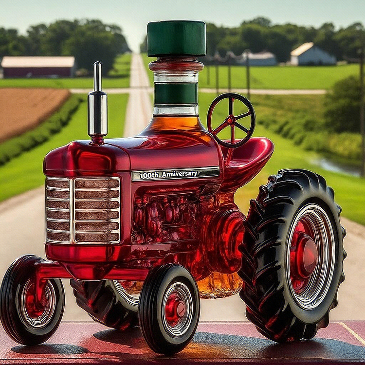 100 LET FARMALL Whisky Butelka