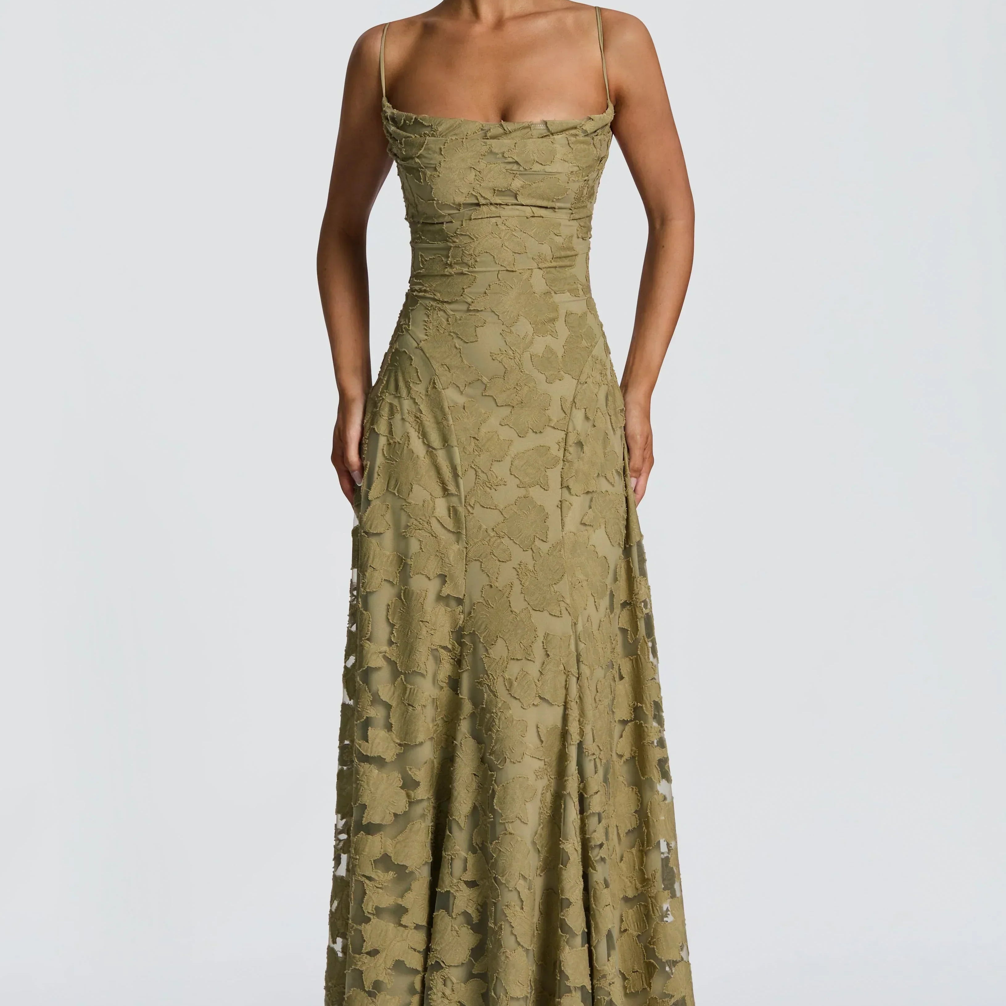 Clara - Elegancka Maxi Sukienka